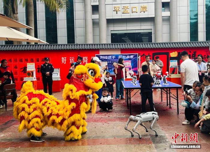 中越边民新春联欢展体育竞技与文化交流