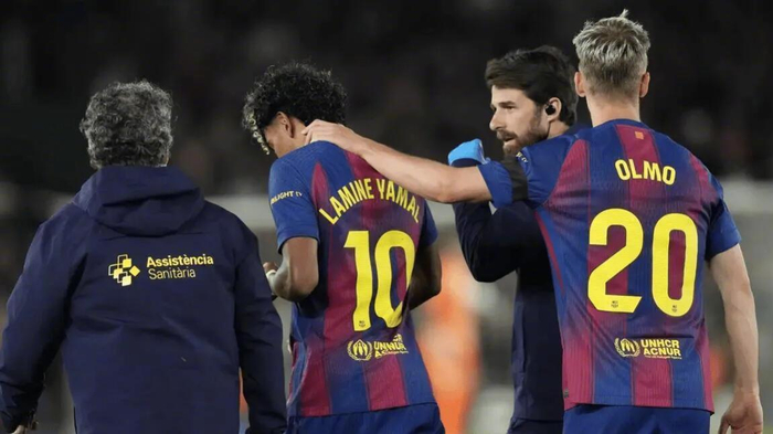 亚马尔伤退将缺席巴萨赛季剩余比赛 世界杯首战